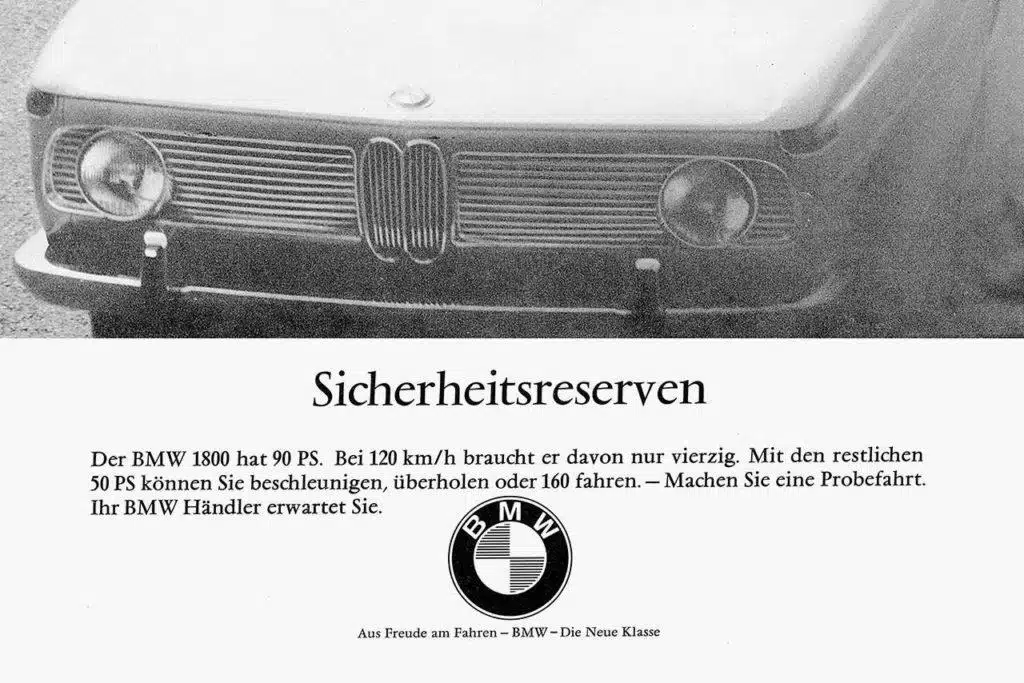 Marken BMW Slogan