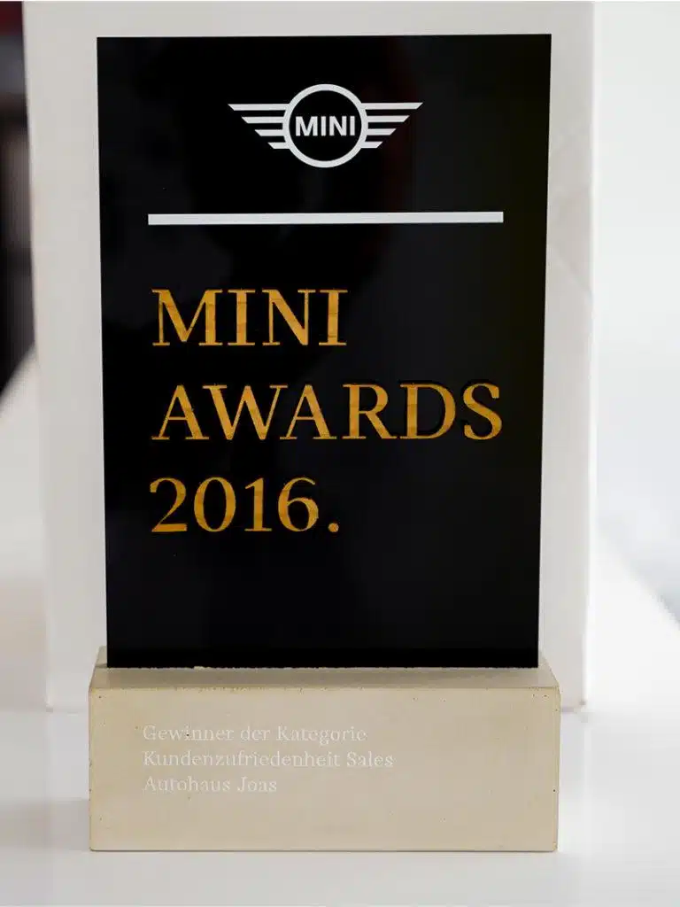 Auszeichnung Mini Awards 2016