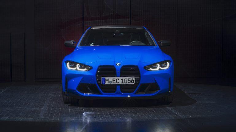 bmw m4 bmw individual special paint finish santorini blue