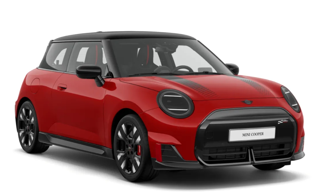 mini jcw electric rot angebotsbild 1